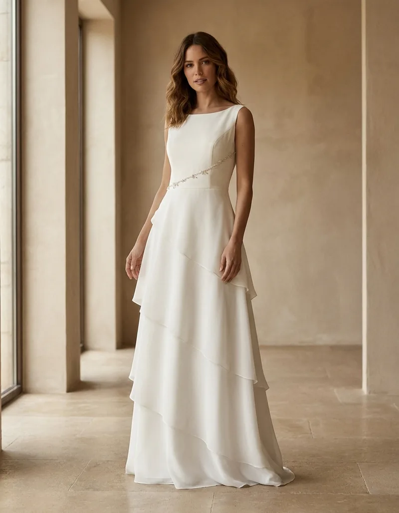 Vestido de novia Caprese de Atteso