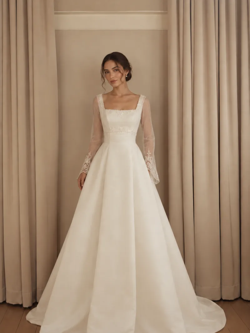 Vestido de novia Imperial de Atteso