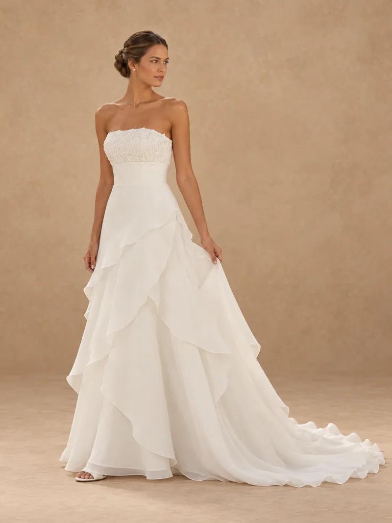 Vestido de novia Nácar de Atteso