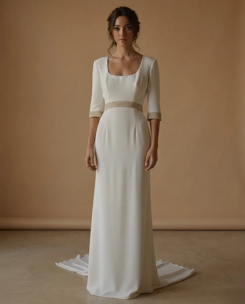 Vestido de novia Nilo de Atteso