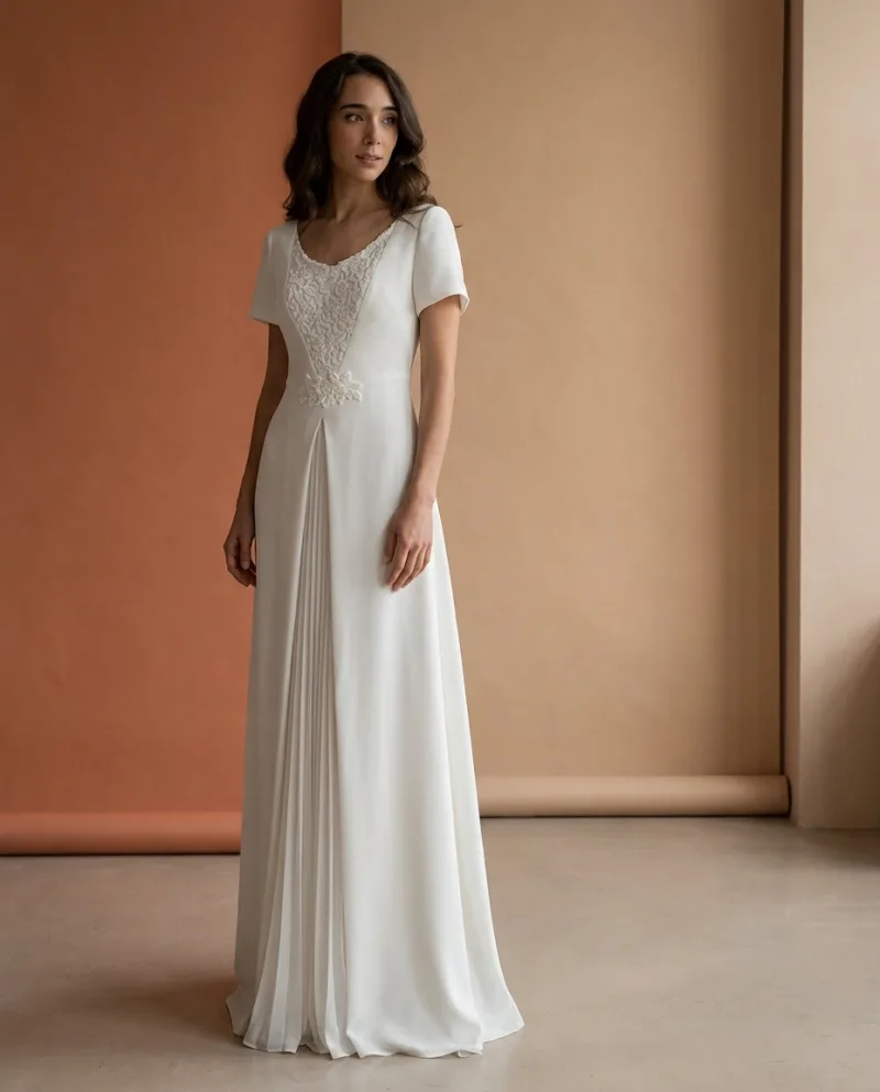 Vestido de novia Pietra de Atteso