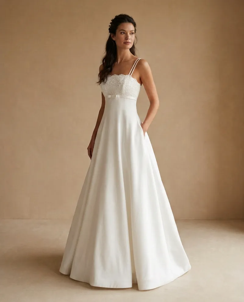 Vestido de novia Split de Atteso