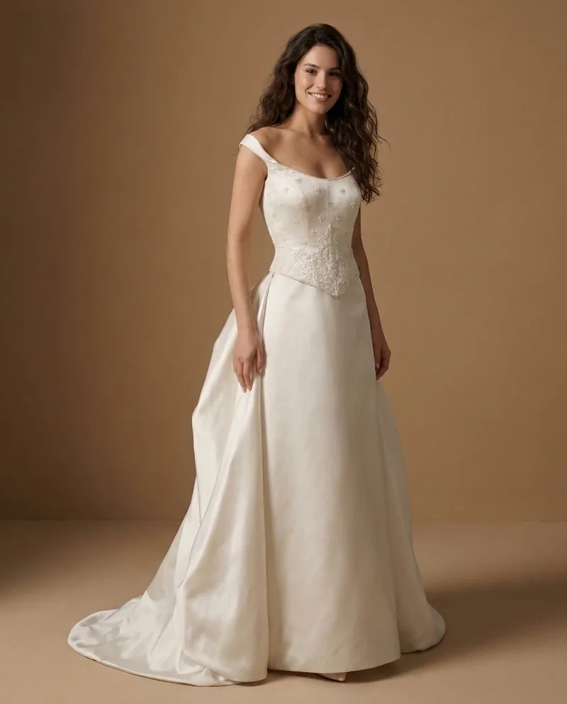 Vestido de novia Suvereto de Atteso