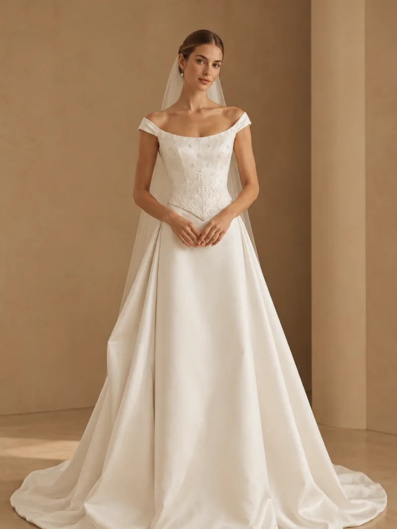 Vestido de novia Suvereto de Atteso